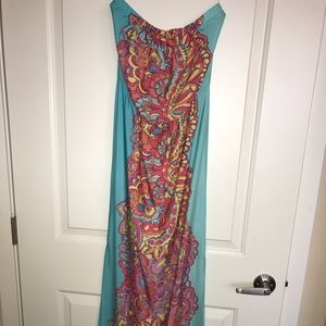 Lilly pulitzer tub long dress never worn
